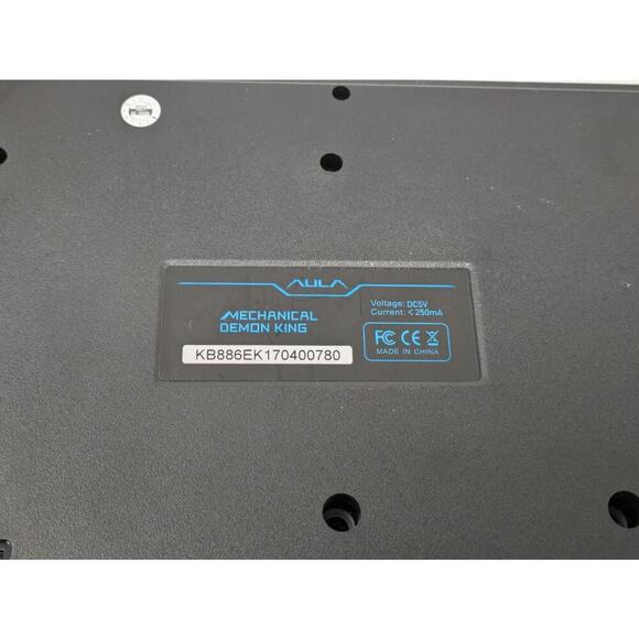 AULA Demon King-Back Lit Multicolour Mechanical Keyboard 60 keys-Works Great! - Picture 4 of 4